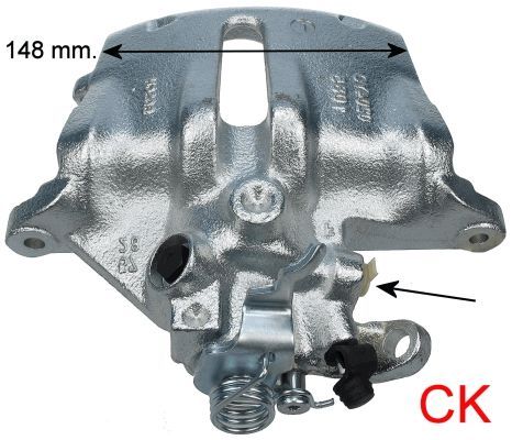 HELLA PAGID Bremžu suports 8AC 355 392-081